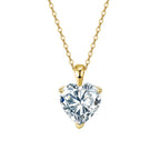 Studio Rockwood Granddaughter Heart Necklace 14k Gold Plated (3, Carats)