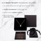 Studio Rockwood Granddaughter Heart Necklace 14k Gold Plated (2, Carats)