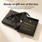 Studio Rockwood Granddaughter Heart Necklace 14k Gold Plated (3, Carats)
