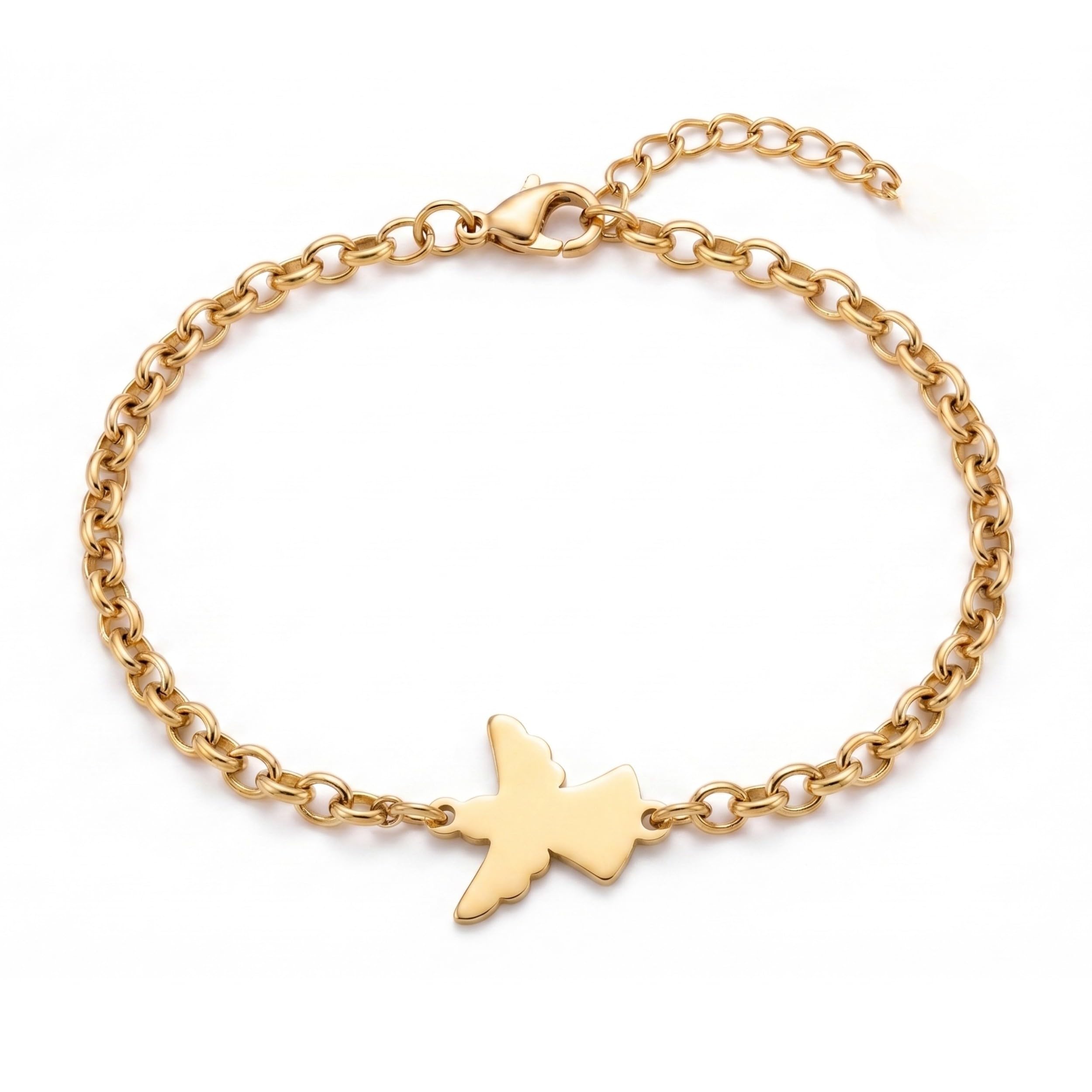 Studio Rockwood Angel Charm Bracelet for Girls Gift Set
