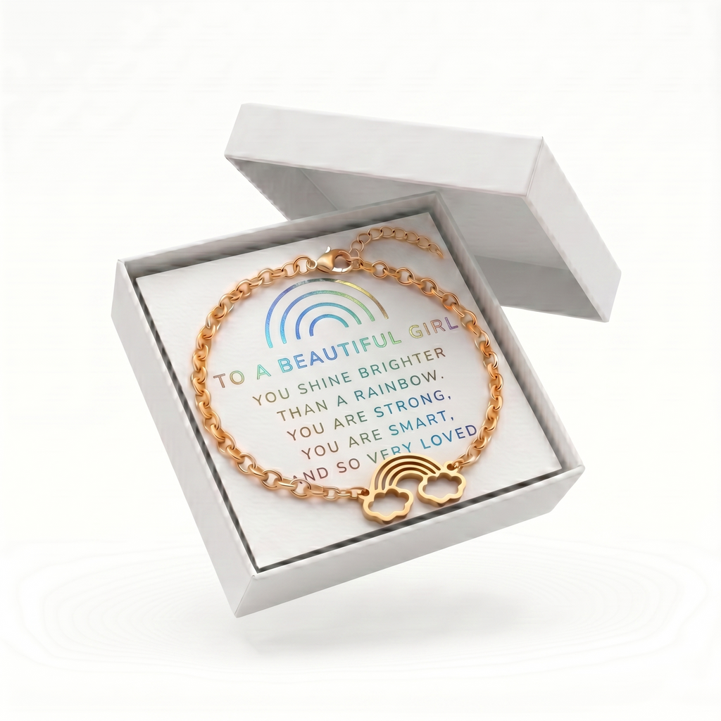 Studio Rockwood Rainbow Charm Bracelet