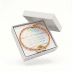 Studio Rockwood Rainbow Charm Bracelet - gift box packaging