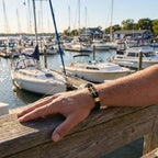 For Dad - Anchor Bracelet with Message Card -  “You Are My Anchor” Gift Box for Father’s Day, Birthday