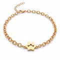 Gold Paw Bracelet for Dog Mom, Cat Mom, Animal Lovers