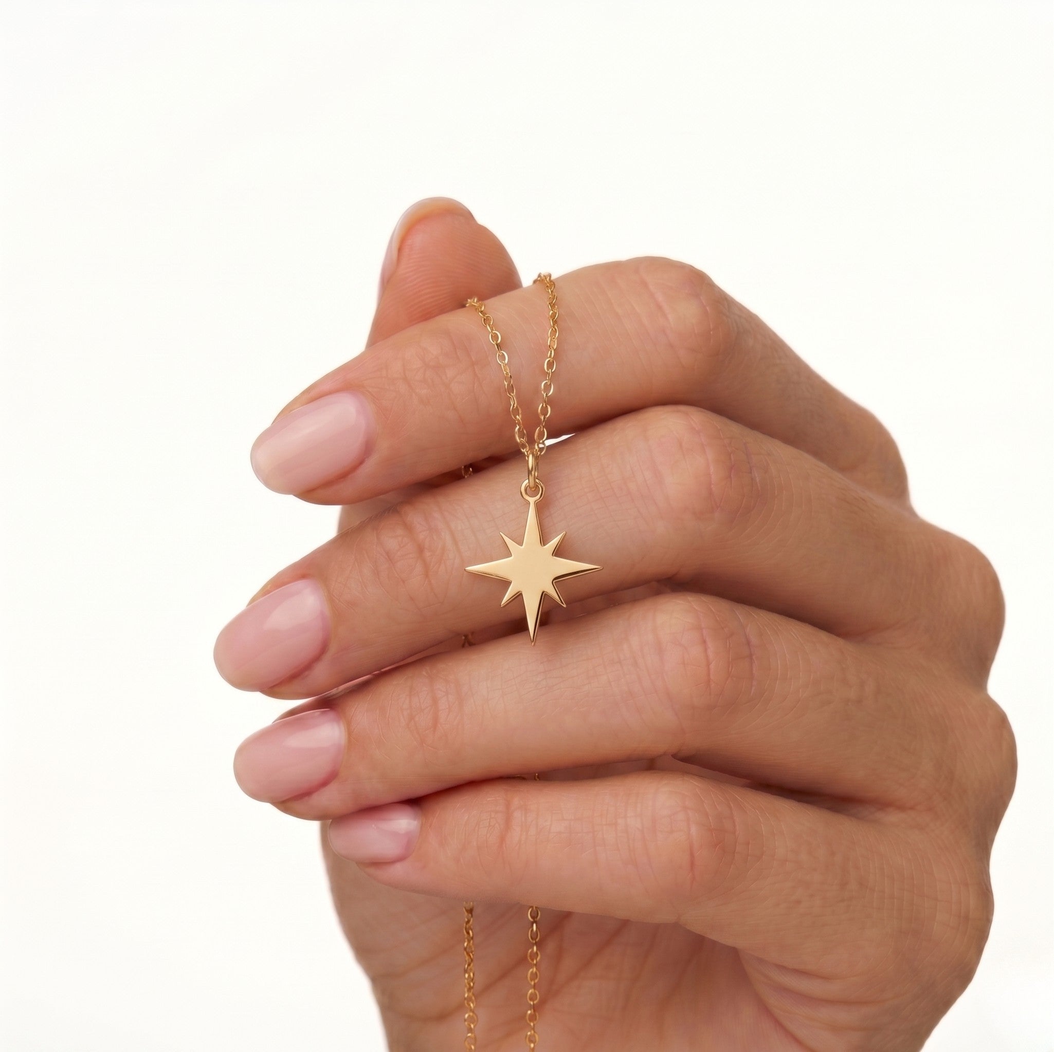 Studio Rockwood North Star Gold Necklace - gift box packaging