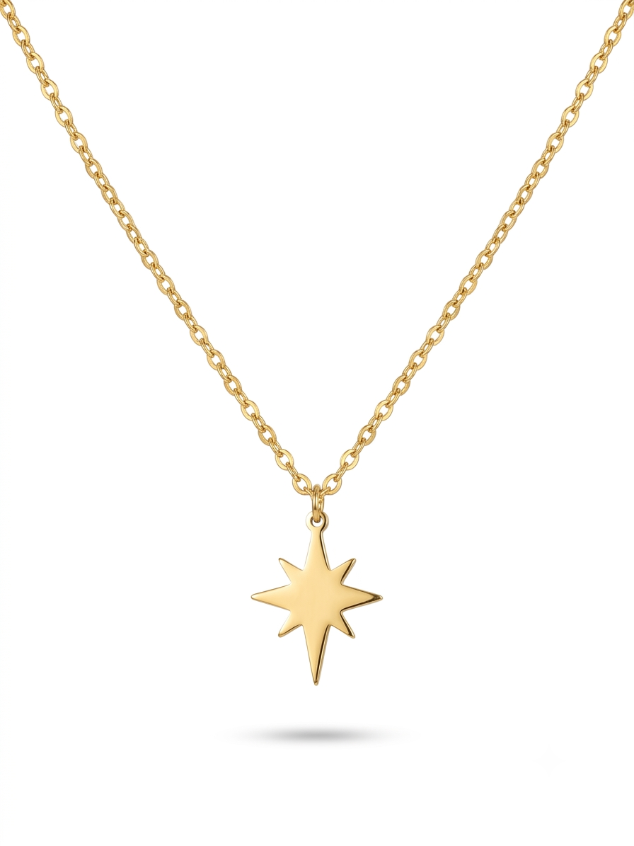 Studio Rockwood North Star Gold Necklace
